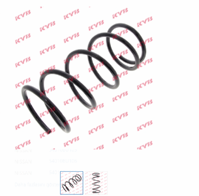 HELEZON YAYI ÖN SAĞ-SOL NISSAN ALMERA 01-07 54010-BU100 KYB TAKIM