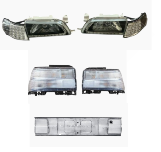 TOYOTA COROLLA AE101 EFSANE KASA FAR STOP SİNYAL REFLEKTÖR TAKIMI MODİFİYE