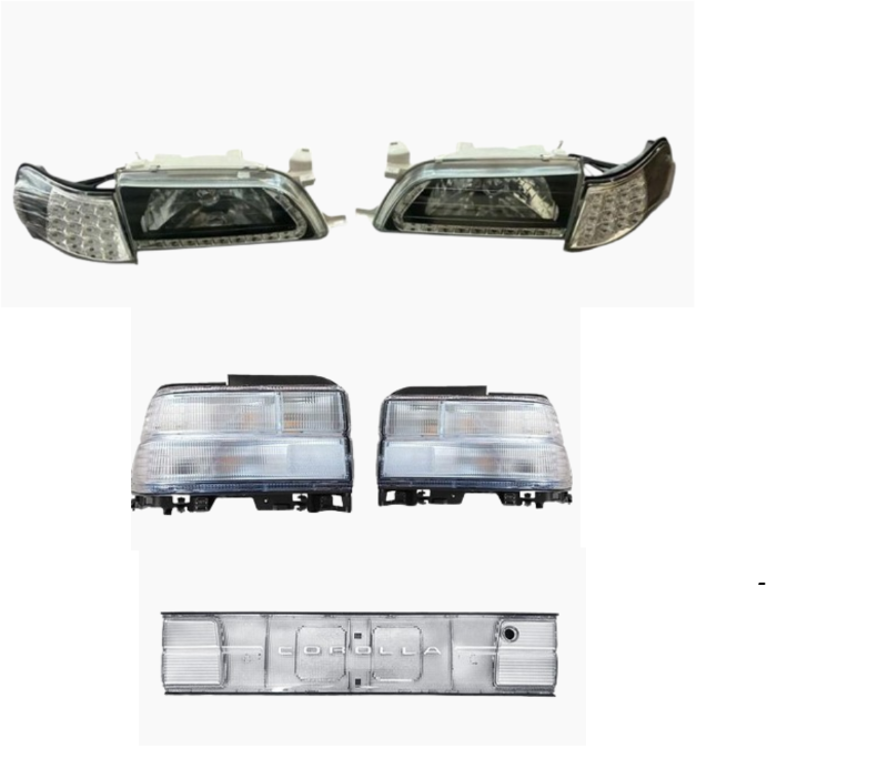 TOYOTA COROLLA AE101 EFSANE KASA FAR STOP SİNYAL REFLEKTÖR TAKIMI MODİFİYE