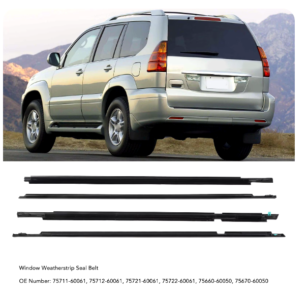 ÇITA CAM SIYIRICI FİTİL ÖN SAĞ DIŞ TOYOTA LAND CRUISER 03-09 75711-60061